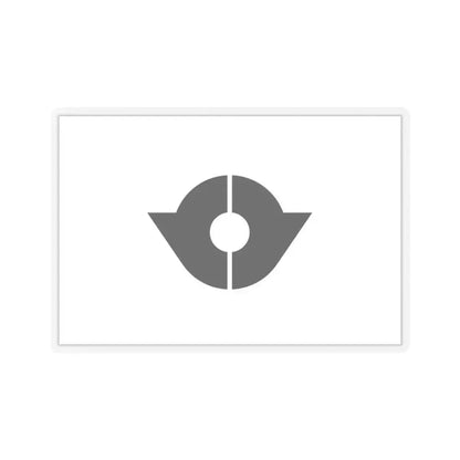 Flag of Kita Tokyo Japan - STICKER Vinyl Kiss-Cut Decal 3 Inch Transparent - The Sticker Space