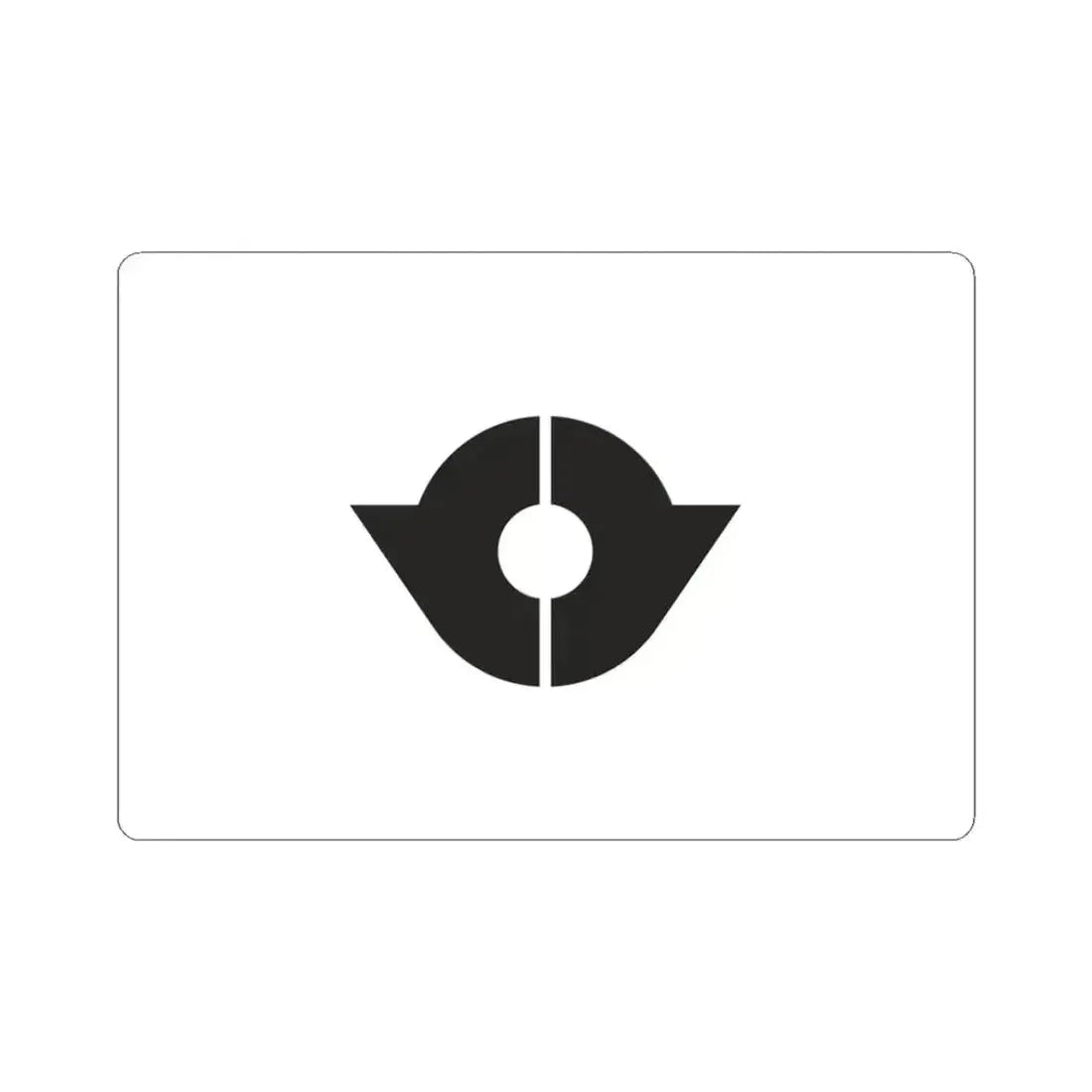 Flag of Kita Tokyo Japan - STICKER Vinyl Kiss-Cut Decal 3 Inch White - The Sticker Space