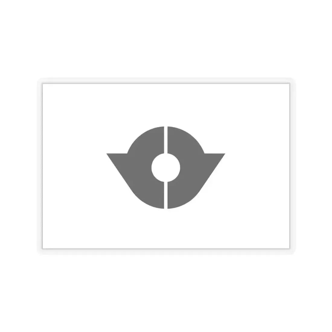 Flag of Kita Tokyo Japan - STICKER Vinyl Kiss-Cut Decal 4 Inch Transparent - The Sticker Space