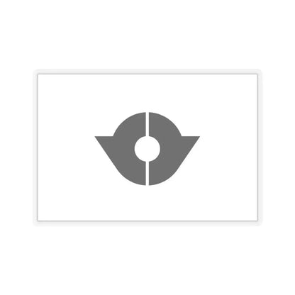 Flag of Kita Tokyo Japan - STICKER Vinyl Kiss-Cut Decal 6 Inch Transparent - The Sticker Space