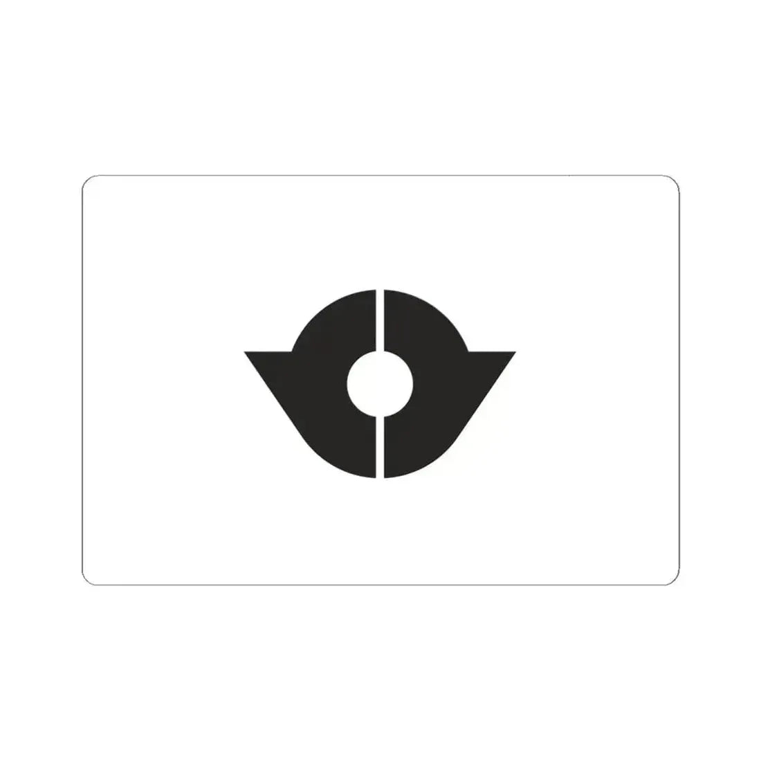 Flag of Kita Tokyo Japan - STICKER Vinyl Kiss-Cut Decal 6 Inch White - The Sticker Space