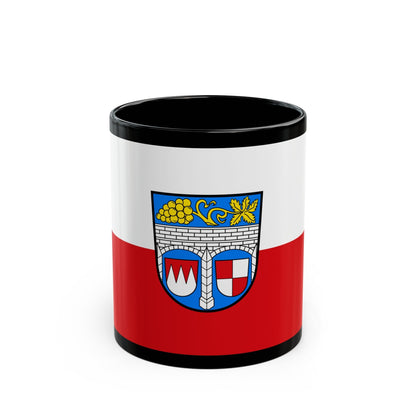 Flag of Kitzingen Germany - Black Coffee Mug-11oz-The Sticker Space