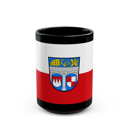 Flag of Kitzingen Germany - Black Coffee Mug-15oz-The Sticker Space