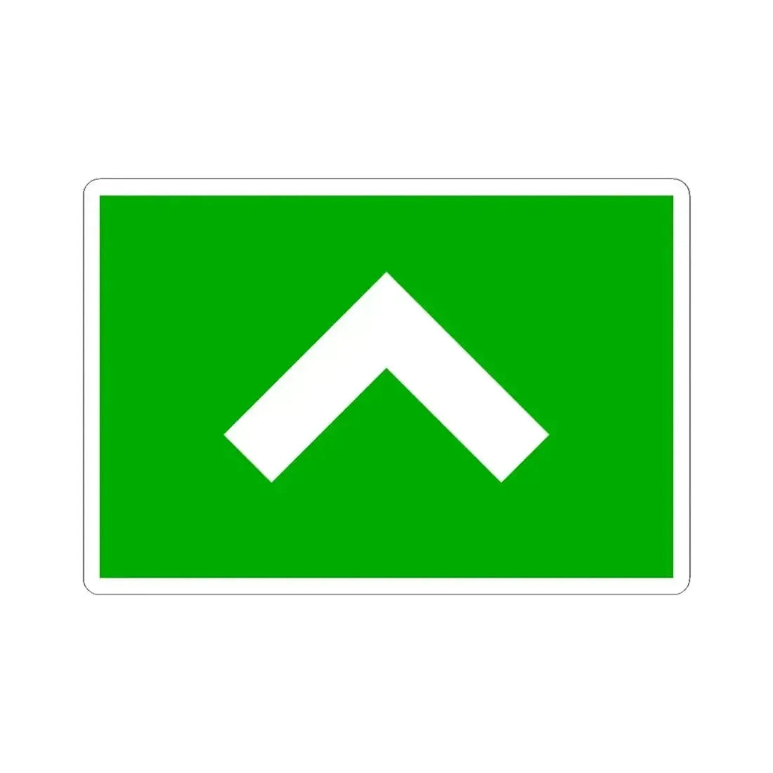 Flag of Klanovice (Czech Republic) STICKER Vinyl Kiss-Cut Decal 4 Inch White - The Sticker Space