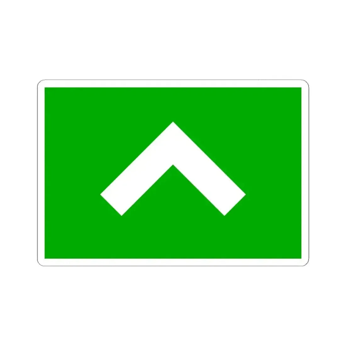 Flag of Klanovice (Czech Republic) STICKER Vinyl Kiss-Cut Decal 6 Inch White - The Sticker Space