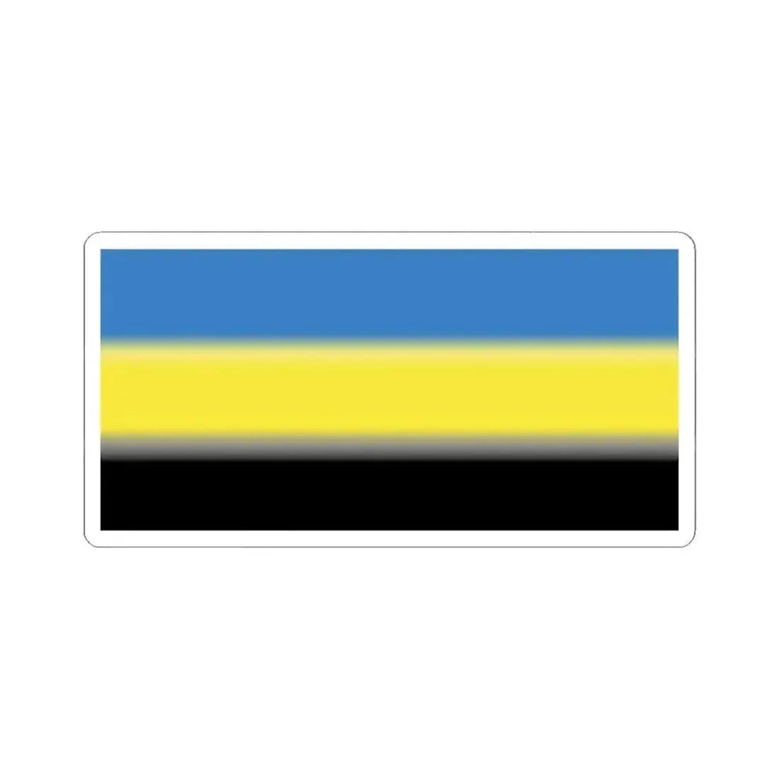 Flag of Kleck Belarus (Belarus) STICKER Vinyl Kiss-Cut Decal 3 Inch White - The Sticker Space