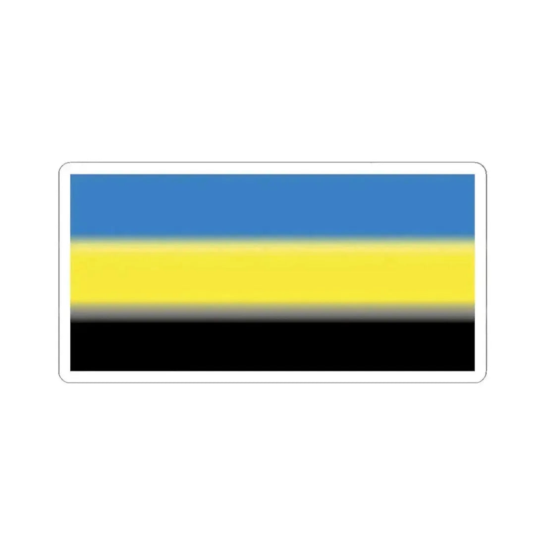 Flag of Kleck Belarus (Belarus) STICKER Vinyl Kiss-Cut Decal 4 Inch White - The Sticker Space