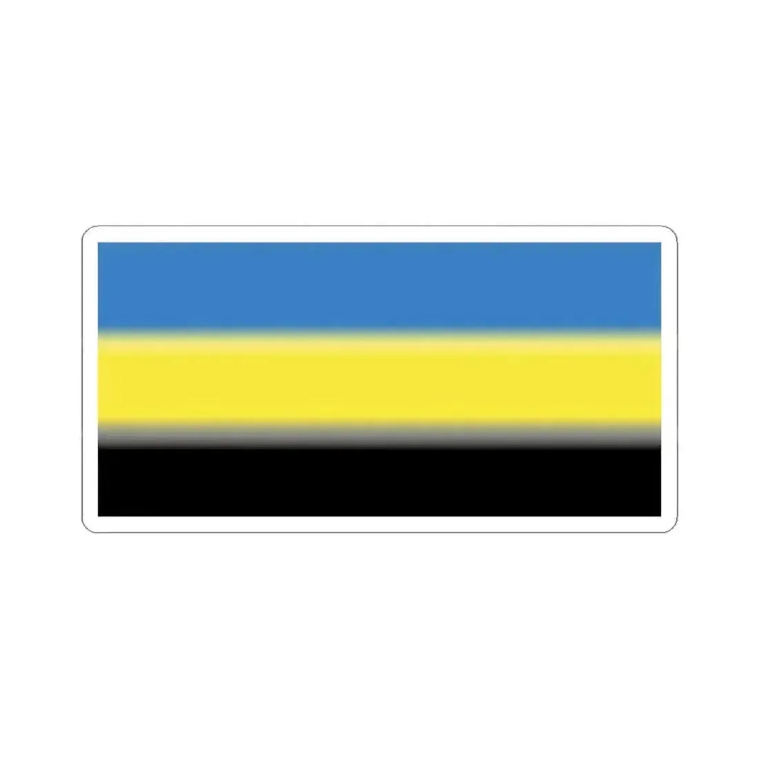 Flag of Kleck Belarus (Belarus) STICKER Vinyl Kiss-Cut Decal 6 Inch White - The Sticker Space