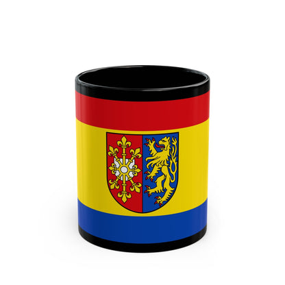 Flag of Kleve Germany - Black Coffee Mug-11oz-The Sticker Space