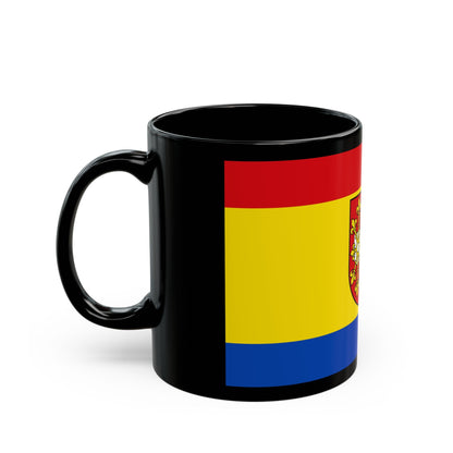 Flag of Kleve Germany - Black Coffee Mug-The Sticker Space