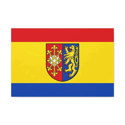 Flag of Kleve Germany - Canvas Wall Art 24″ x 16″ 1.25" - The Sticker Space