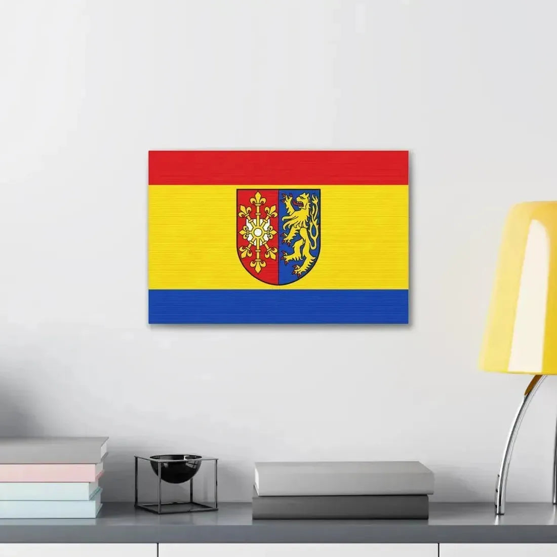 Flag of Kleve Germany - Canvas Wall Art - The Sticker Space