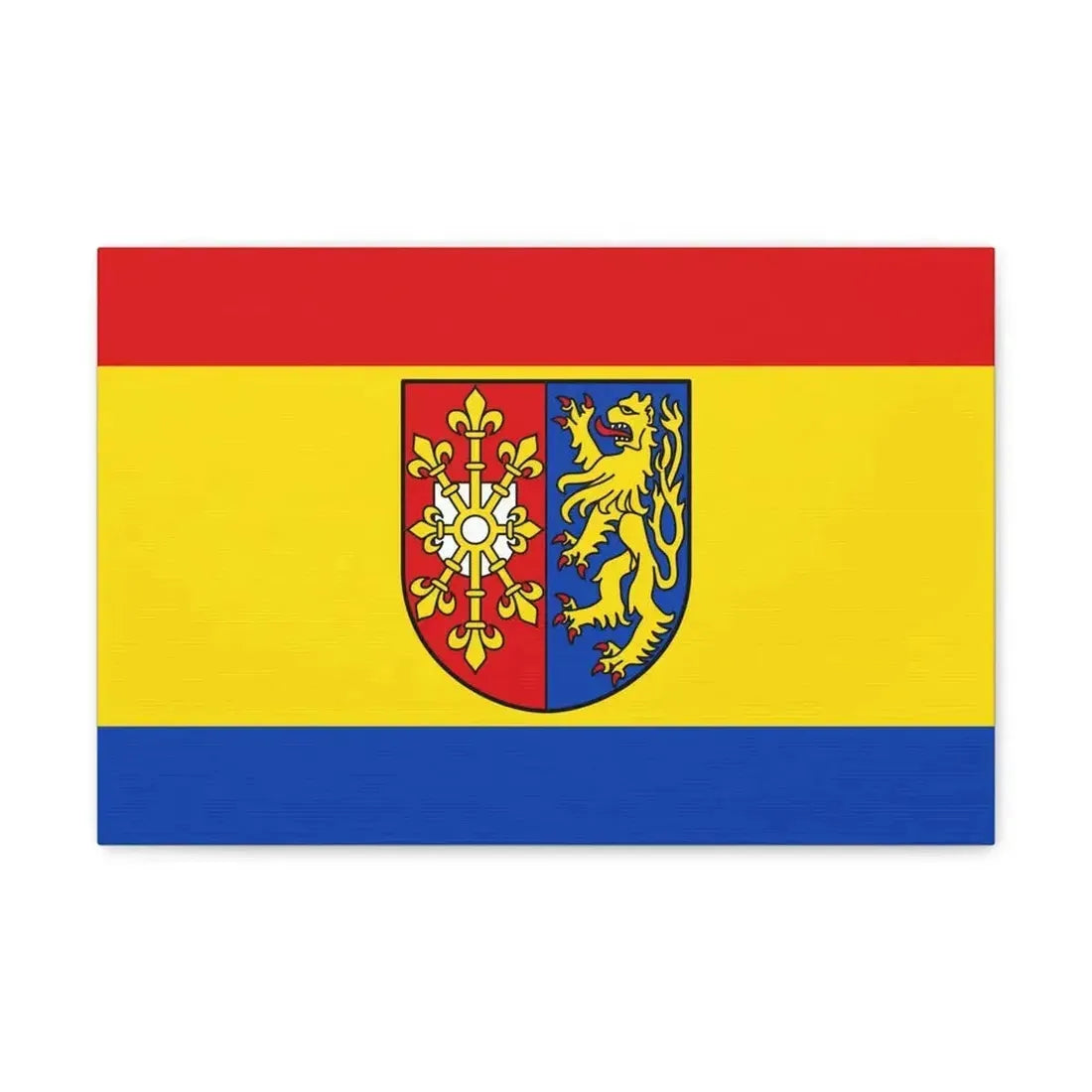 Flag of Kleve Germany - Canvas Wall Art - The Sticker Space