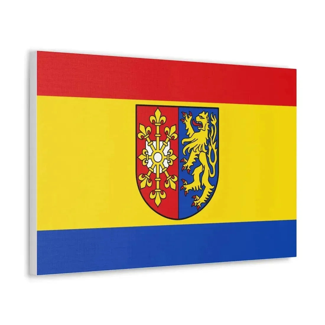 Flag of Kleve Germany - Canvas Wall Art - The Sticker Space