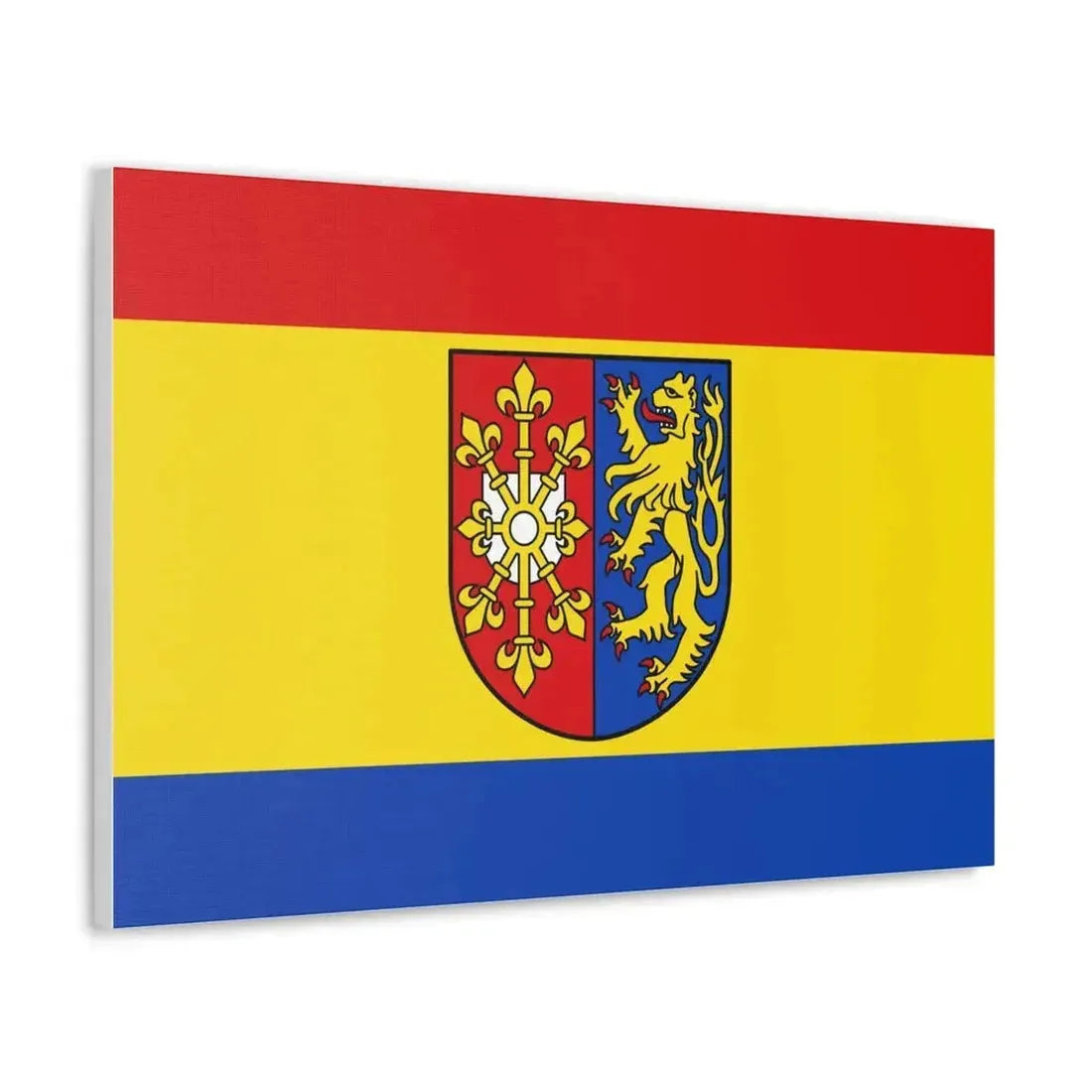 Flag of Kleve Germany - Canvas Wall Art - The Sticker Space