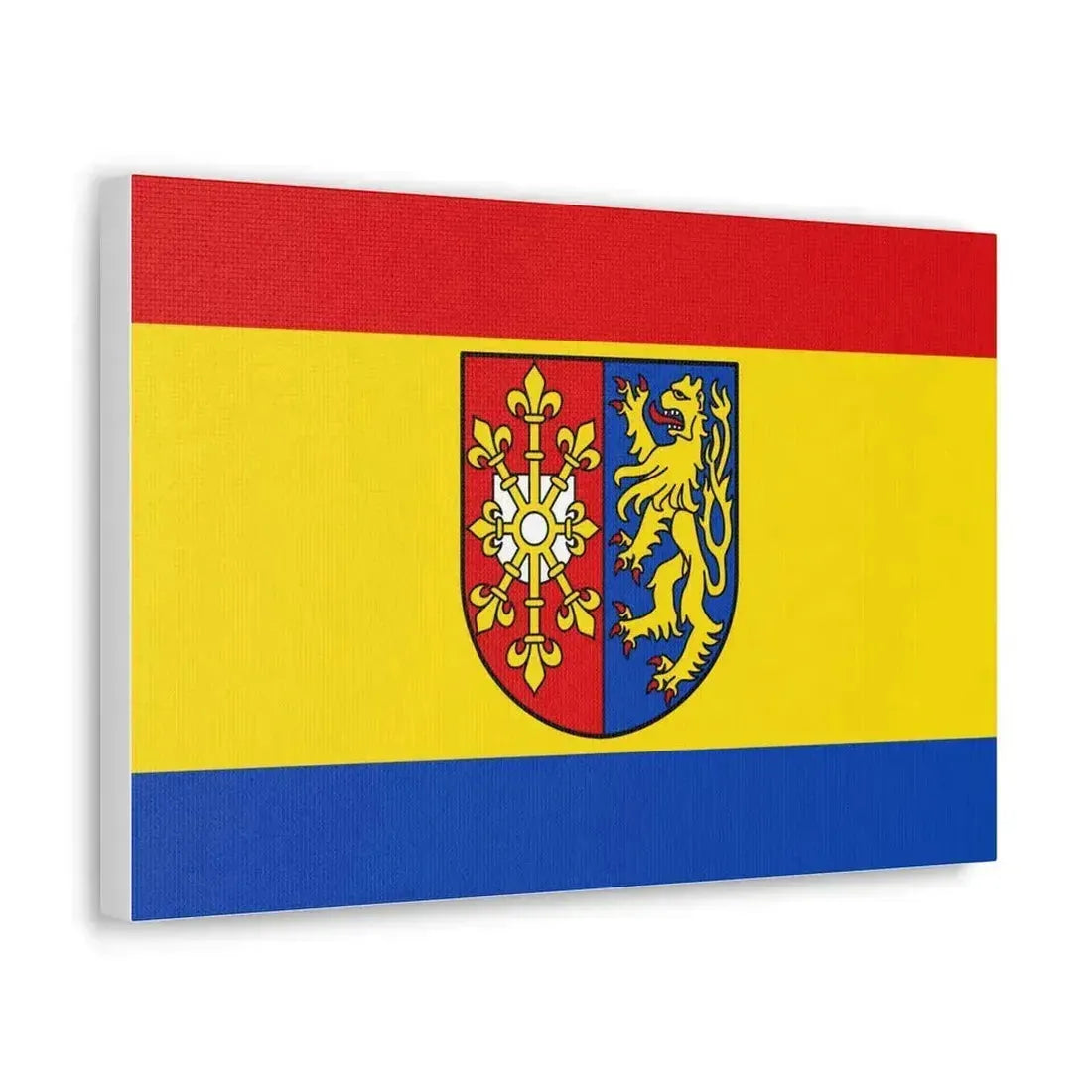 Flag of Kleve Germany - Canvas Wall Art - The Sticker Space