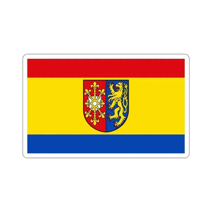 Flag of Kleve Germany STICKER Vinyl Die-Cut Decal 4 Inch - The Sticker Space