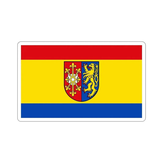 Flag of Kleve Germany STICKER Vinyl Die-Cut Decal 6 Inch - The Sticker Space