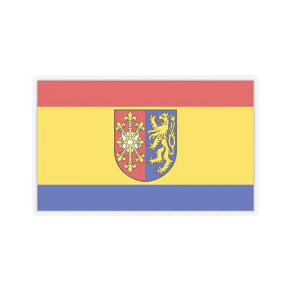 Flag of Kleve Germany - STICKER Vinyl Kiss-Cut Decal 2 Inch Transparent - The Sticker Space