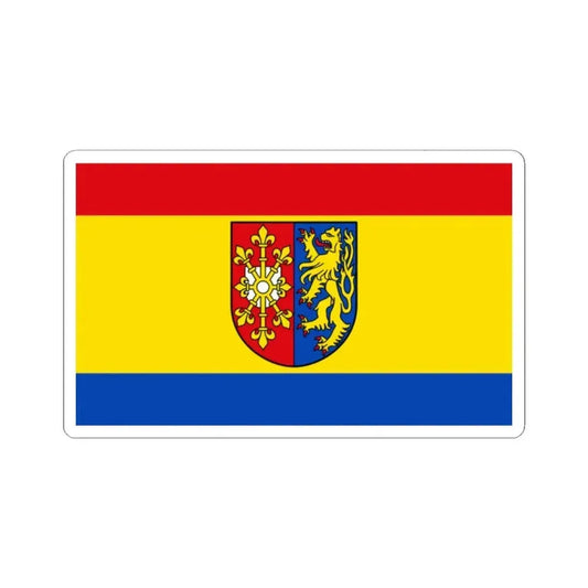 Flag of Kleve Germany - STICKER Vinyl Kiss-Cut Decal 2 Inch White - The Sticker Space