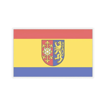 Flag of Kleve Germany - STICKER Vinyl Kiss-Cut Decal 3 Inch Transparent - The Sticker Space