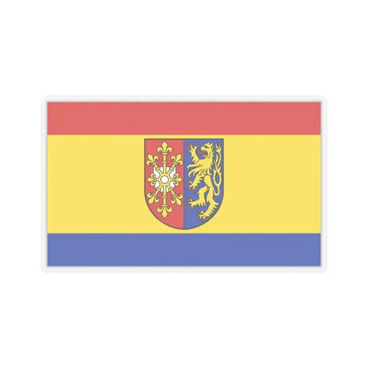 Flag of Kleve Germany - STICKER Vinyl Kiss-Cut Decal 4 Inch Transparent - The Sticker Space
