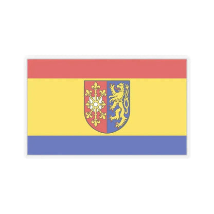Flag of Kleve Germany - STICKER Vinyl Kiss-Cut Decal 6 Inch Transparent - The Sticker Space