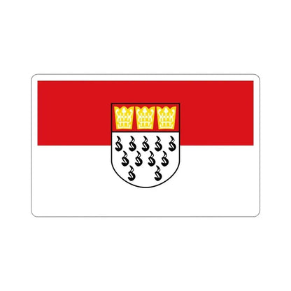 Flag of Köln Germany STICKER Vinyl Die-Cut Decal - The Sticker Space