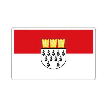 Flag of Köln Germany STICKER Vinyl Die-Cut Decal - The Sticker Space