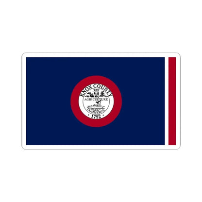 Flag of Knox County Tennessee (United States) STICKER Vinyl Kiss-Cut Decal 2 Inch White - The Sticker Space