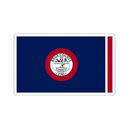 Flag of Knox County Tennessee (United States) STICKER Vinyl Kiss-Cut Decal 4 Inch White - The Sticker Space