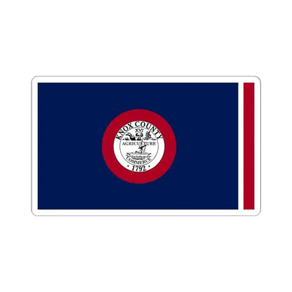 Flag of Knox County Tennessee (United States) STICKER Vinyl Kiss-Cut Decal 6 Inch White - The Sticker Space