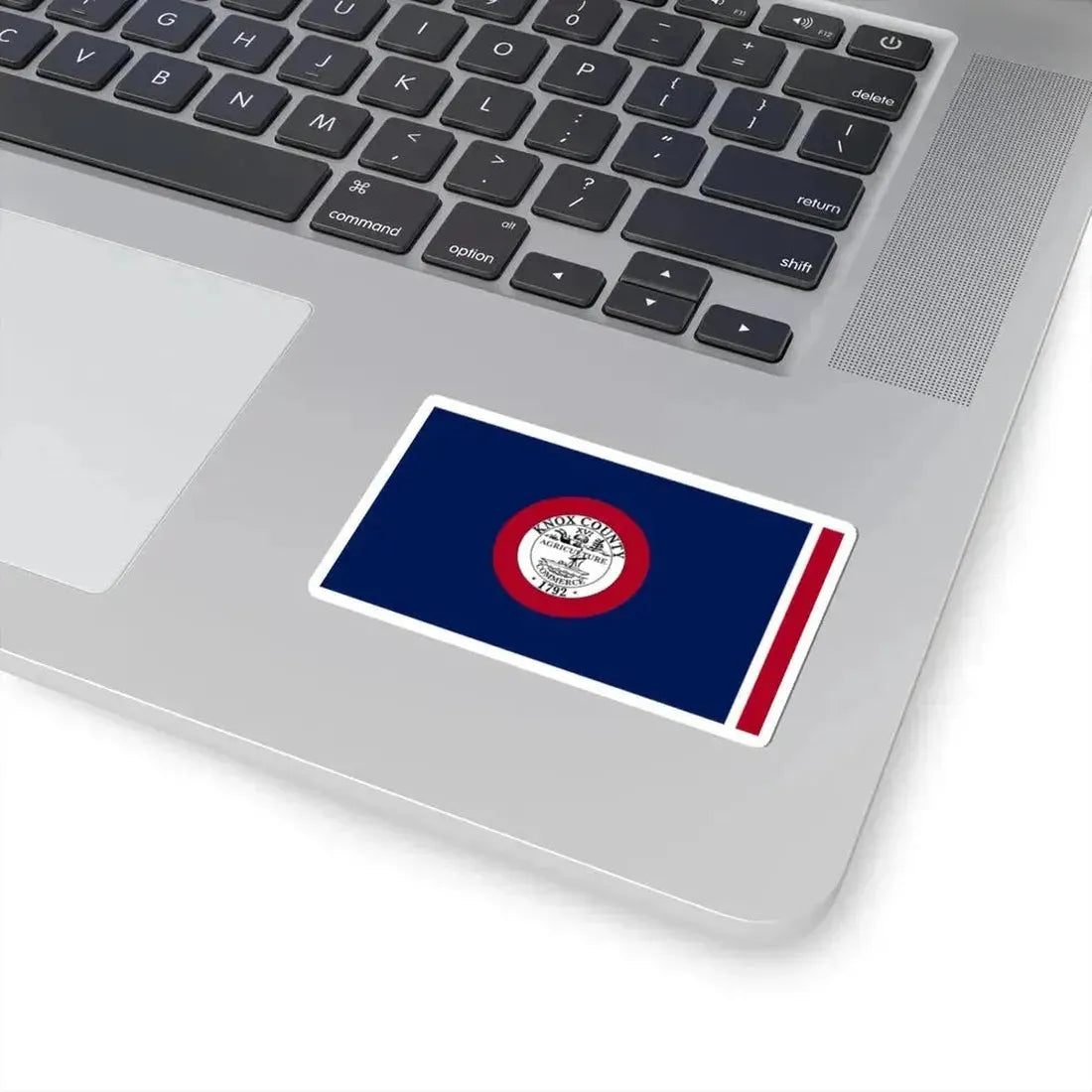 Flag of Knox County Tennessee (United States) STICKER Vinyl Kiss-Cut Decal - The Sticker Space