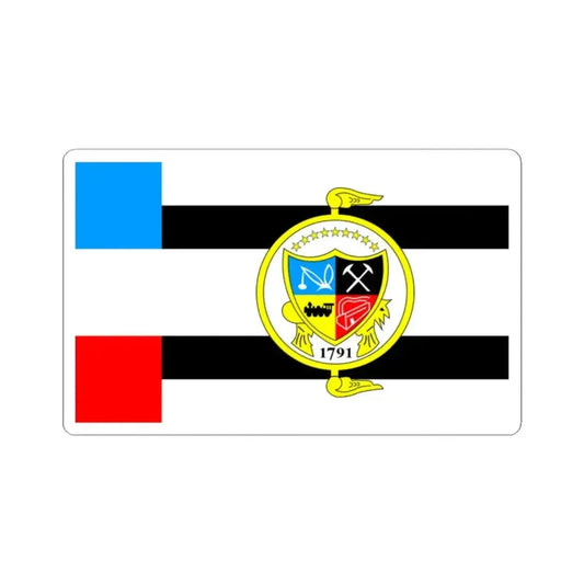 Flag of Knoxville Tennessee (United States) STICKER Vinyl Kiss-Cut Decal 2 Inch White - The Sticker Space