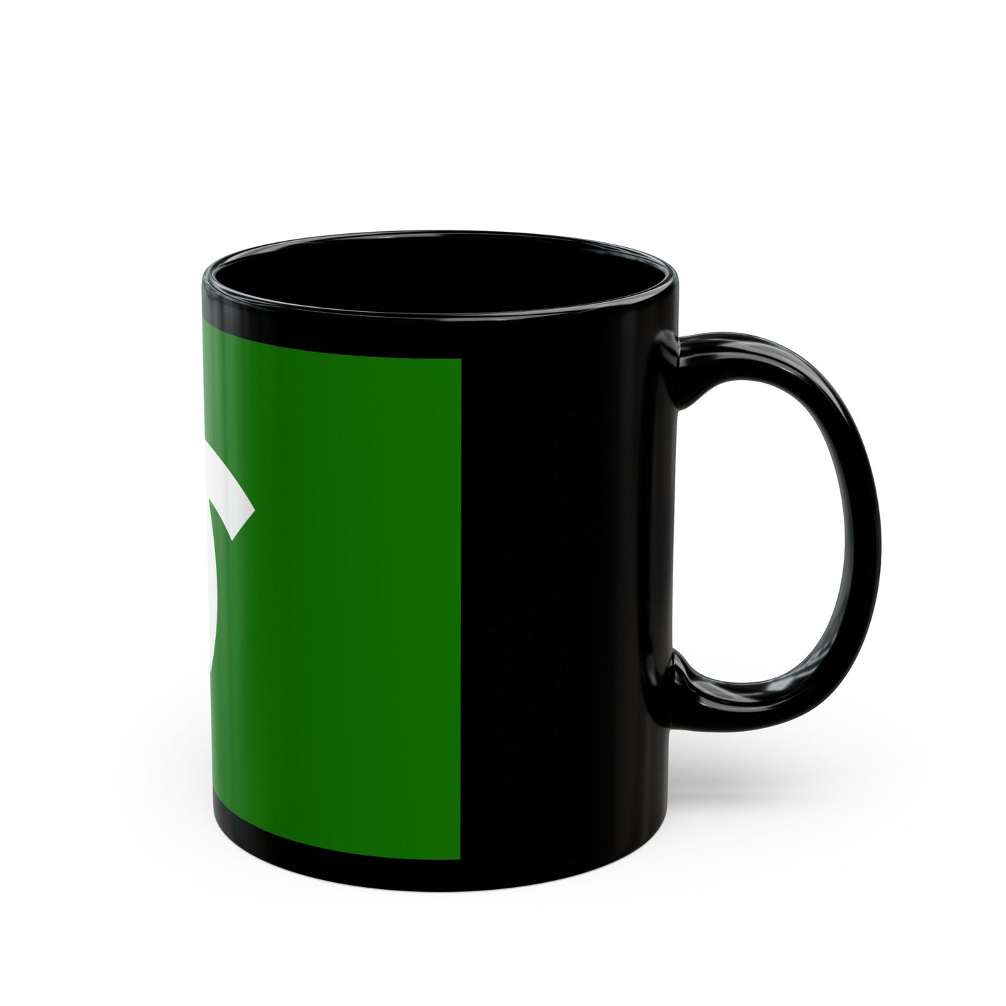 Flag of Kobe Japan - Black Coffee Mug-The Sticker Space