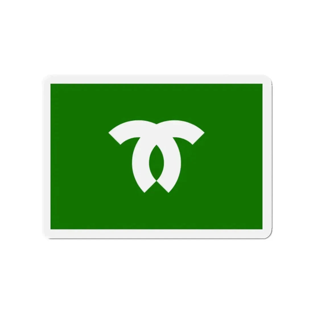 Flag of Kobe Japan - Refrigerator Magnet 2 Inch - The Sticker Space