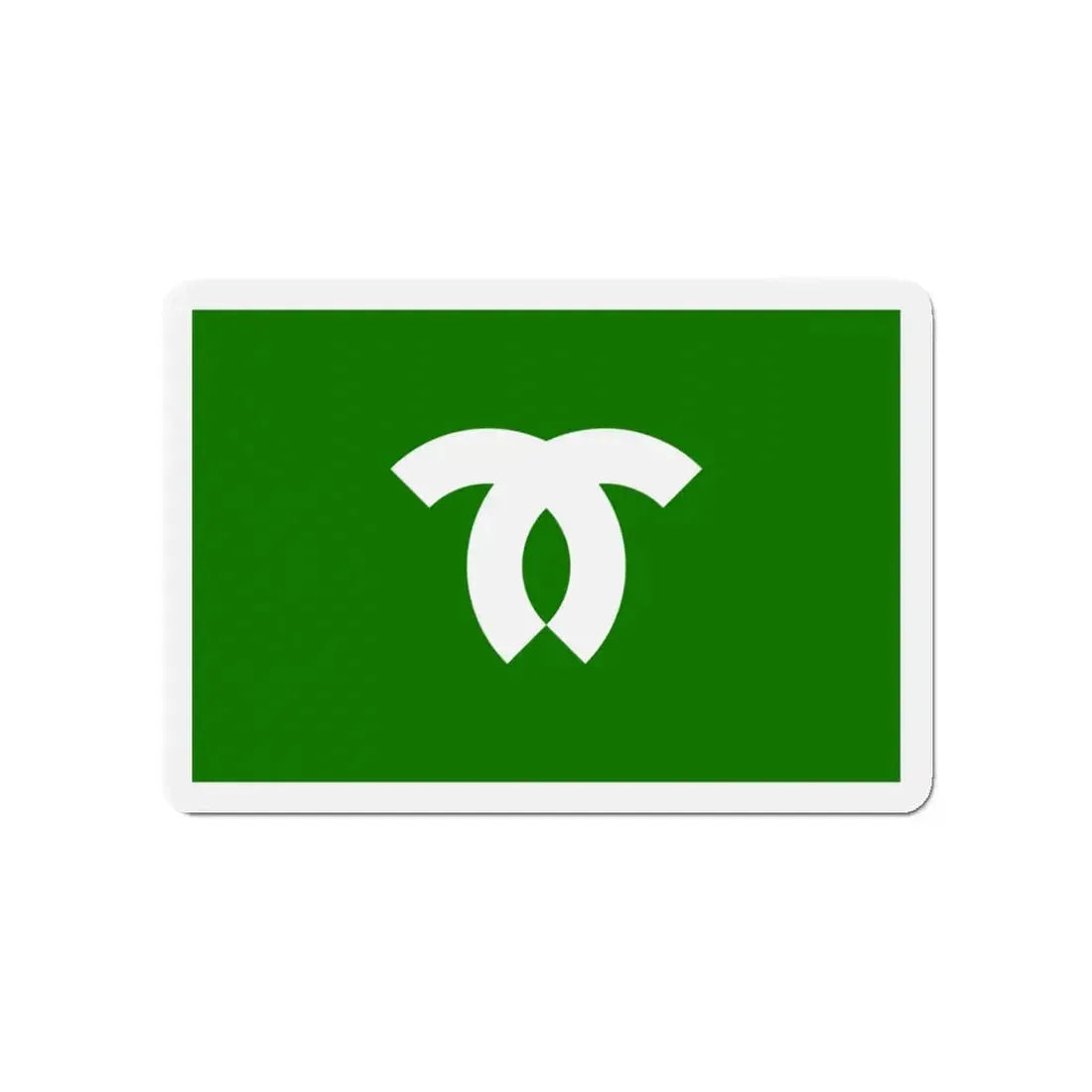 Flag of Kobe Japan - Refrigerator Magnet 4 Inch - The Sticker Space