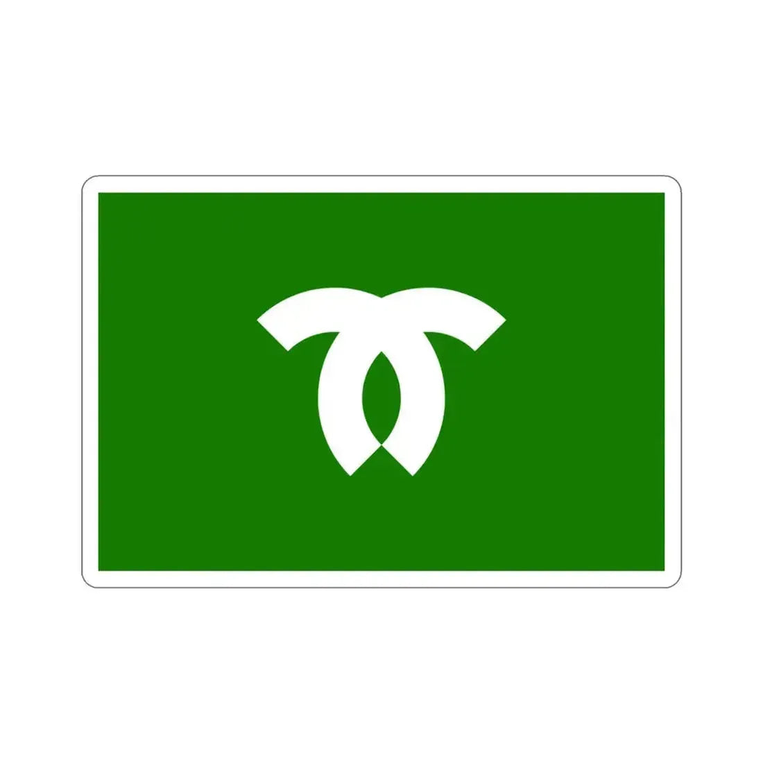 Flag of Kobe Japan STICKER Vinyl Die-Cut Decal 3 Inch - The Sticker Space