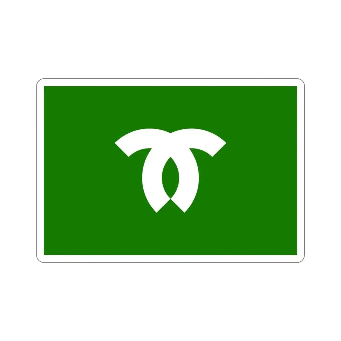 Flag of Kobe Japan STICKER Vinyl Die-Cut Decal - The Sticker Space