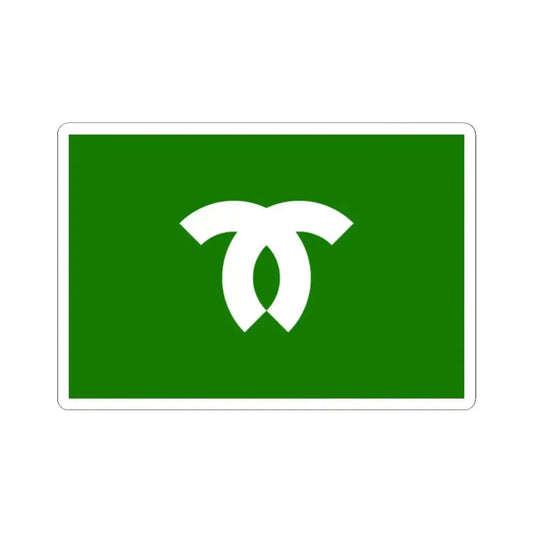 Flag of Kobe Japan - STICKER Vinyl Kiss-Cut Decal 2 Inch White - The Sticker Space