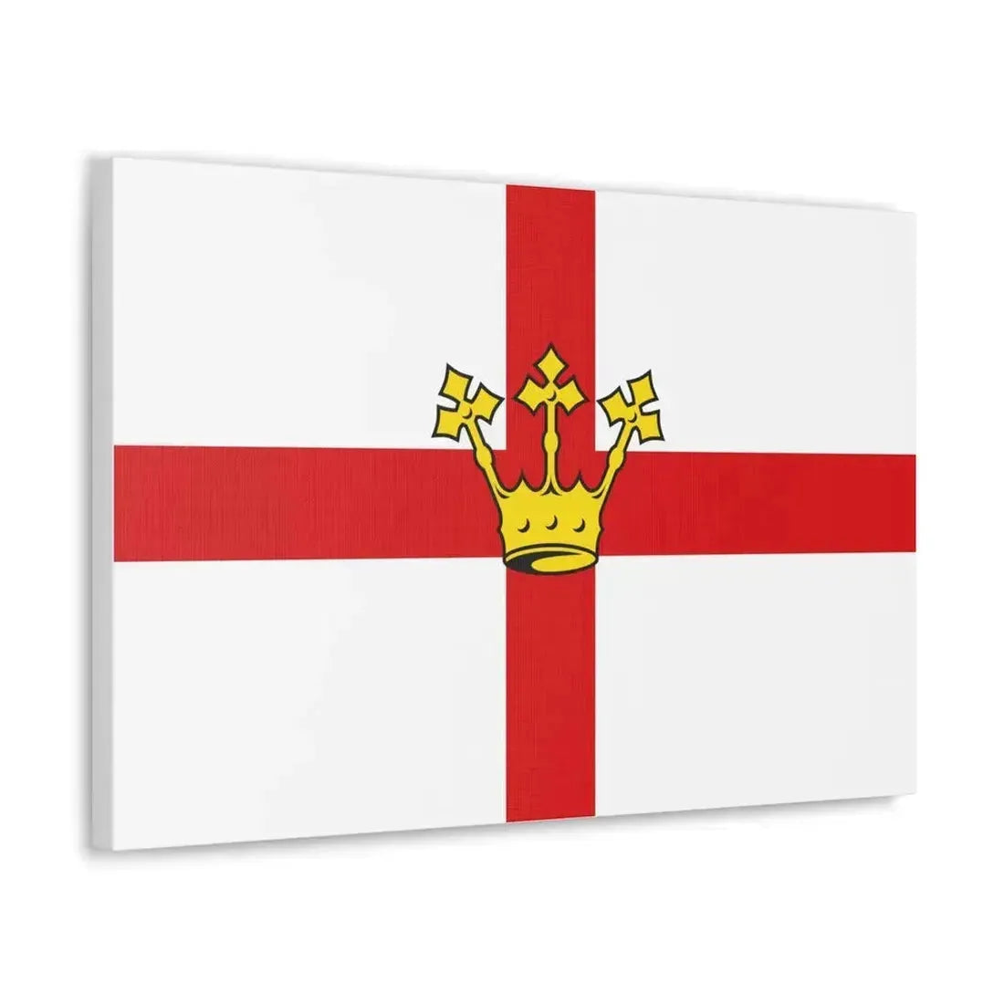Flag of Koblenz Germany - Canvas Wall Art - The Sticker Space