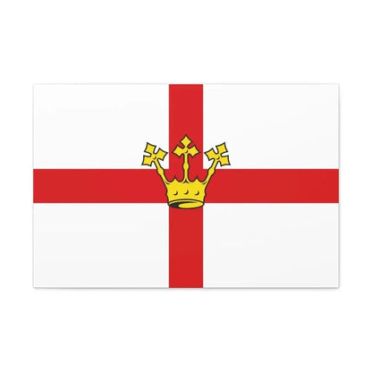 Flag of Koblenz Germany - Canvas Wall Art - The Sticker Space