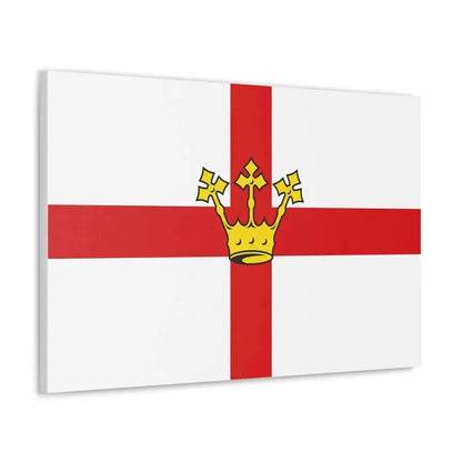Flag of Koblenz Germany - Canvas Wall Art - The Sticker Space