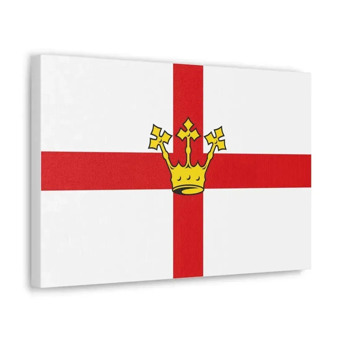 Flag of Koblenz Germany - Canvas Wall Art - The Sticker Space
