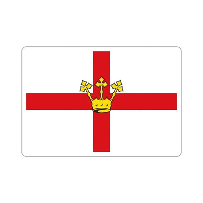 Flag of Koblenz Germany STICKER Vinyl Die-Cut Decal 3 Inch - The Sticker Space