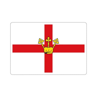 Flag of Koblenz Germany STICKER Vinyl Die-Cut Decal 6 Inch - The Sticker Space