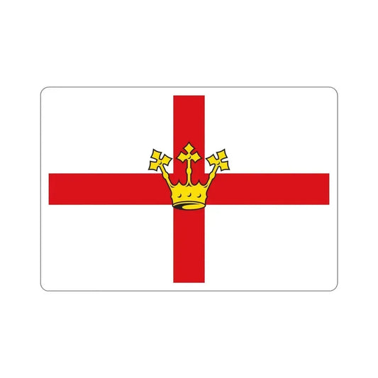 Flag of Koblenz Germany STICKER Vinyl Die-Cut Decal 6 Inch - The Sticker Space