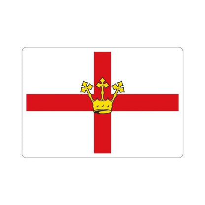 Flag of Koblenz Germany STICKER Vinyl Die-Cut Decal - The Sticker Space