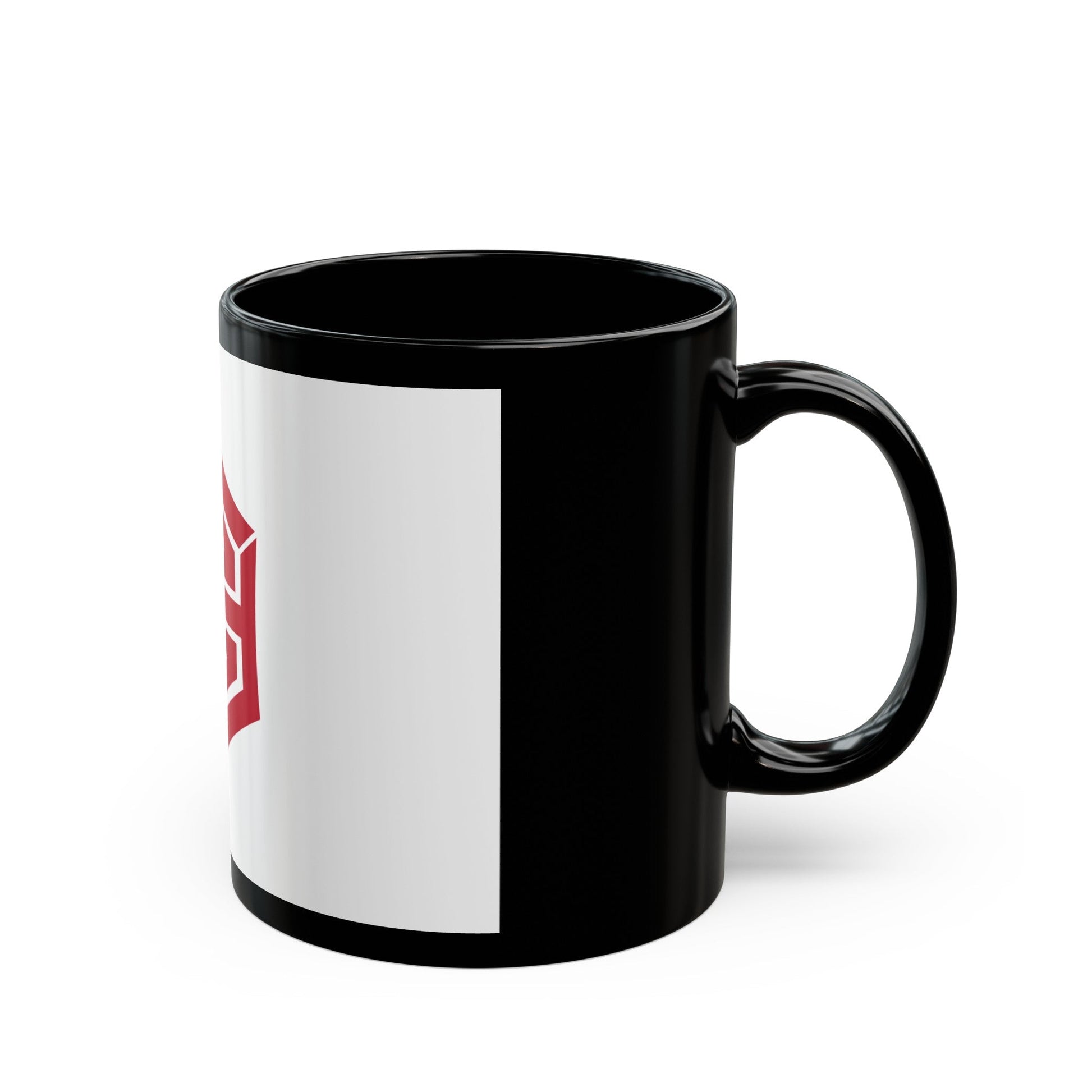 Flag of Kochi Kochi Japan - Black Coffee Mug-The Sticker Space