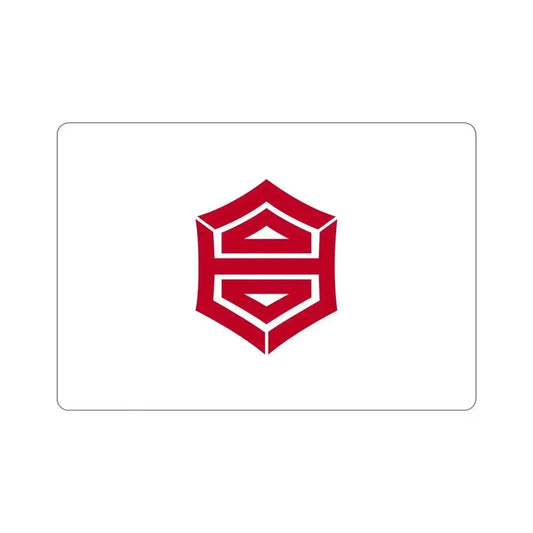 Flag of Kochi Kochi Japan STICKER Vinyl Die-Cut Decal 6 Inch - The Sticker Space